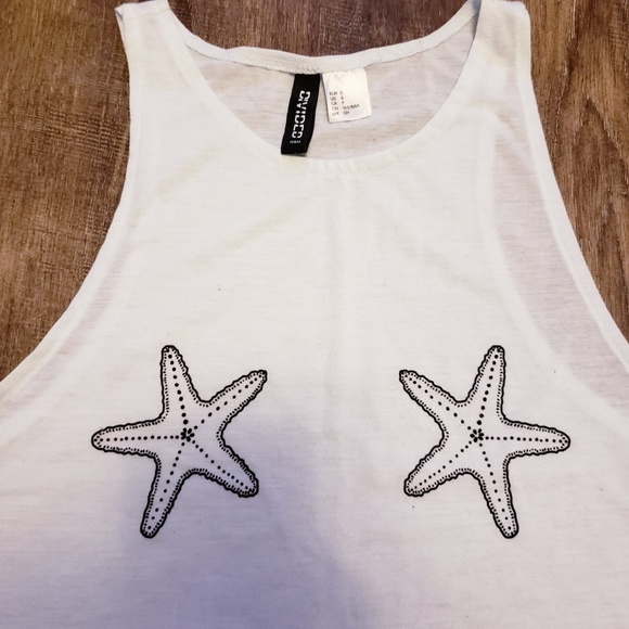 Starfish Mermaid Crop Top - Picture 7 of 7